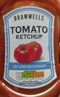 Tomato Ketchup 50% Less Salt & Sugar (Aldi, Bramwells)