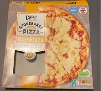 Stonebaked Pizza New Recipe Margarita (Aldi, Carlos)