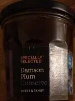 Damson plum conserve (Aldi)
