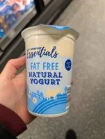 Everyday Essentials Fat Free Natural Yogurt (Aldi, Everyday Essentials)