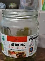 Gherkins with chilli (Aldi)