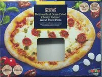 Mozzarella & Semi-Dried Cherry Tomato Wood Fired Pizza (Aldi)