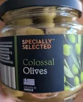 Hand picked colossal olives (Aldi, Specially selected)