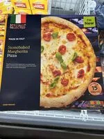 stonebaked margarita pizza (Aldi Specially Selected)
