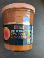 The ultimate 75% fruit conserve Apricot (Aldi)