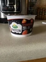 Strawberry Protein Yogurt with Sweetener (Arla)