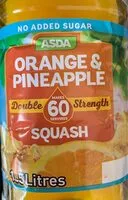 Orange and Pineapple (Asda, Asda Nature Valley)