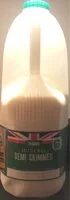 BRITISH MILK SEMI SKIMMED (ASDA)