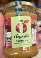 Organic Crunchy Peanut Butter (Asda)
