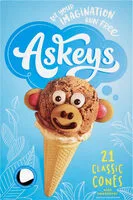 Classic Cones With Sweetener (Askeys)
