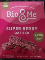 Super Berry Oat Bars (Bio & Me)