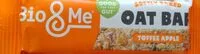 Toffee Apple Oat Bar (Bio & Me)