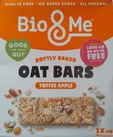 Toffee Apple Oat Bars (Bio & Me)