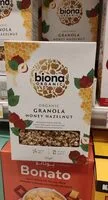 Biona, Noisette De Granola Organique Croquante Au Miel Et Sans Sucre 375G (Biona)