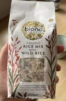 Organic rice mix with wild rice (Biona Organic)