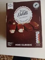 mimum; matière sèche issue du lait 14% minimum. Pe (Bon Gelati)