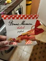 rhubarb yoghurt (Bonne Maman)