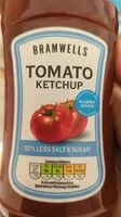 Bramwells Tomato Ketchup 50% less salt and sugar (Bramwells)