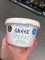 Greek 0% Fat Authentic Greek Yogurt (Brooklea)