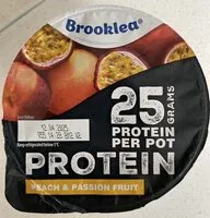 Peach & Passion Fruit Protein Yogurt (Brooklea)