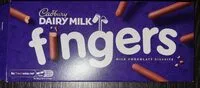 Milk Chocolate Biscuits (Cadbury Dairy Milk Fingers crossed)