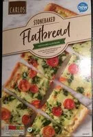 Stonebaked Flatbread Mozz&Basil Pizza (Carlos)