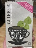 organic nettle tea infusion (Clipper)