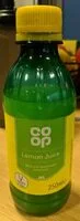 Co-op Lemon Juice 250ml