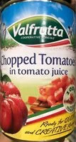 Valfrutta chopped tomatoes (Conserve Italia, Valfrutta)