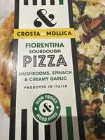 Florentina Sourdough Pizza, Mushrooms, Spinach & Creamy Garlic (Croats & Mollica)