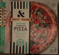 Verdure Sourdough Grilled Vegetables, Taggiasca Olives & Basil Sauce Pizza (Croats & Mollica)