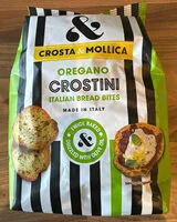 Oregano Crostini Italian Bread Bites (Crosta & Mollica)