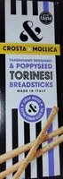 Parmigiano Reggiano & Poppyseed Torinesi Breadsticks (Crosta & Mollica)