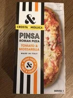 Pinsa, Tomato & Mozarella (Crosta&Mollica)