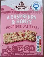 RASPBERRY & HONEY PORRIDGE OAT BARS (Crownfield)