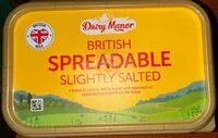 British Spreadable Slightly Salted Butter (Dairy Manor)