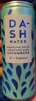 Sparkling water infused with wonky cucumbers (Dash)