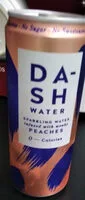 Peaches Sparkling Water (DASH WATER)