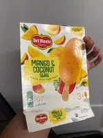 Mango and Coconut Swirl Lolly (Del Monte)