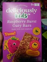 Raspberry Burst Oaty Bars (Deliciously Ella)
