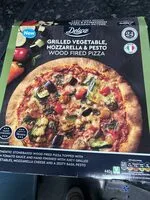 Grilled Vegetable, Mozzarella & Pesto Wood Fired Pizza (Deluxe Lidl)