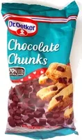 Dr Oetker Chocolate chunks extra dark (Dr. Oetker)