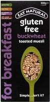 For Breakfast Gluten Free Buckwheat Toasted Muesli (Eat Natural)