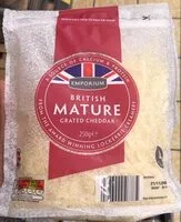 British Mature Cheddar Grated (Emporium)