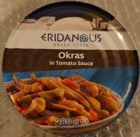 Okras in tomato sauce (Eridanous)