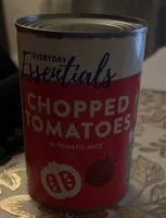 Chopped tomatoes in tomato juice (Everyday Essentials)