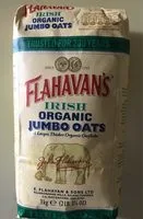 Organic Jumbo Oats (Flahavan's)