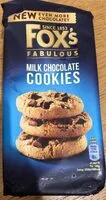 Choc Chunk Cookies Milk Chocolate (Fox's)