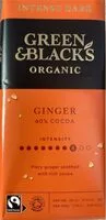 Ginger 60% Cocoa Bar (Green & Black's)