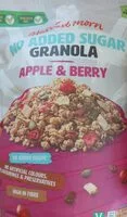 NO ADDED SUGAR GRANOLA APPLE & BERRY (Harvest Morn)